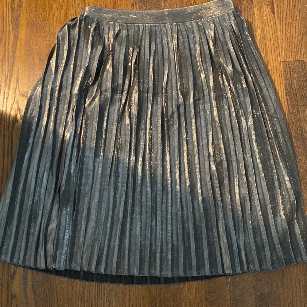 Charlotte Russe silver plated skirt size L - Picture 1 of 5